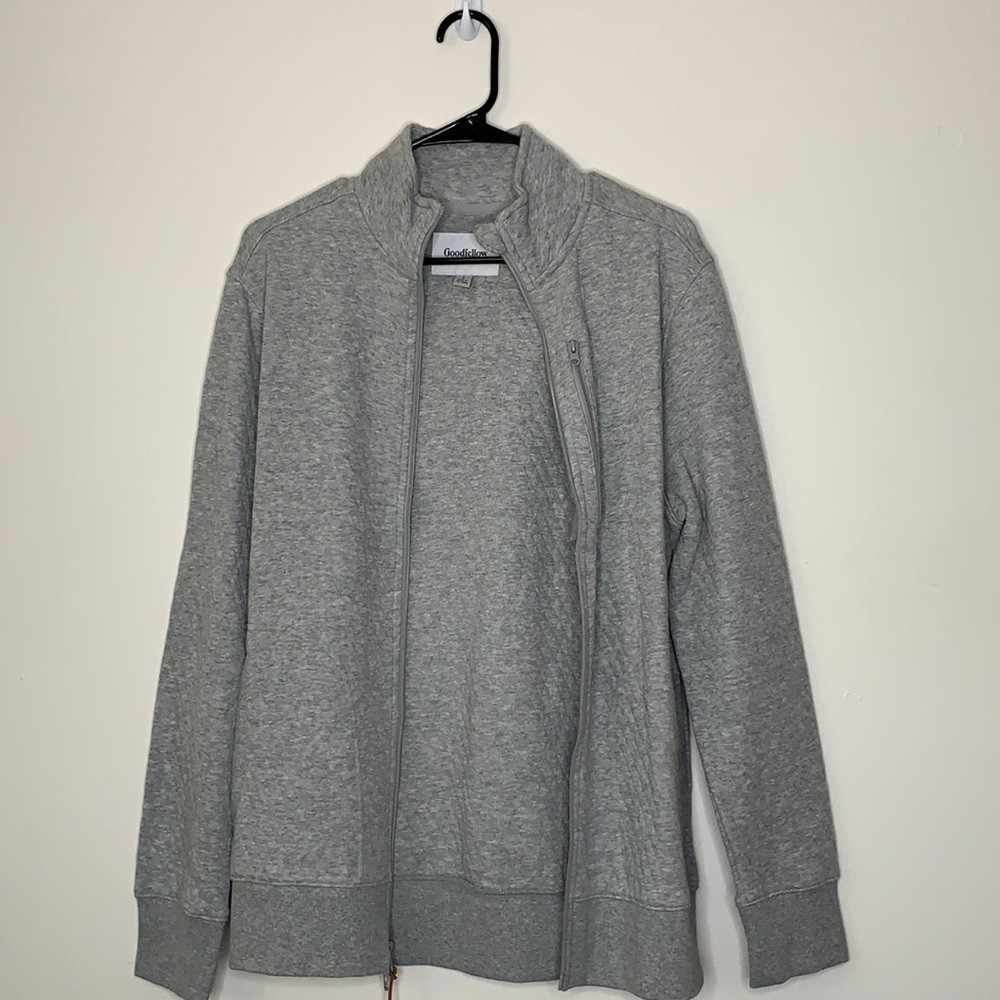 Gray Goodfellow Mockneck Sweater